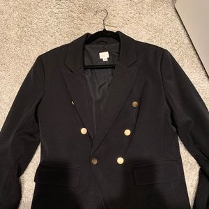 Black blazer